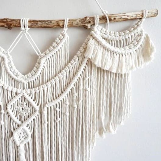 Artisanat de Macramé Murale Esprit Macramé