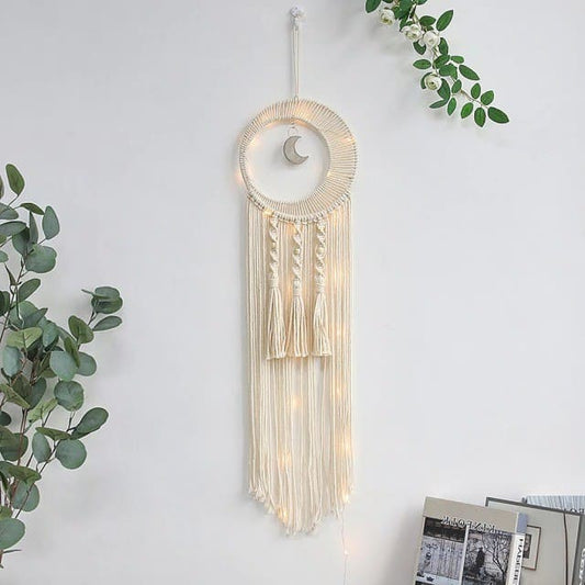 Attrape-Rêves en Coton Macramé Chic Esprit Macramé