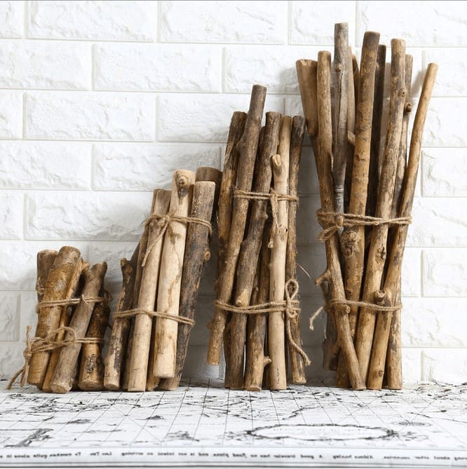 Bois Élégant pour Macramé Esprit Macramé
