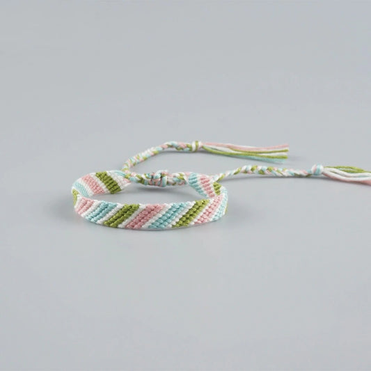 Bracelet Cheville Macramé Élégance Esprit Macramé