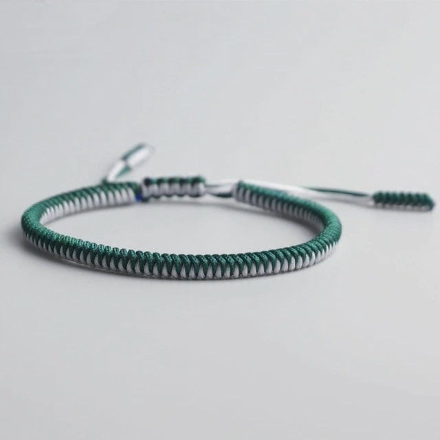 Bracelet Macramé Bi-Color Évasion Esprit Macramé
