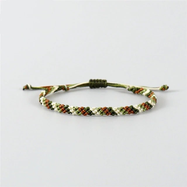 Bracelet Macramé Trio Coloré Esprit Macramé
