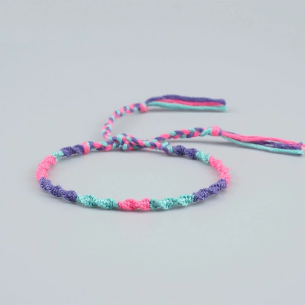 Bracelet Torsadé en Macramé Chic Esprit Macramé