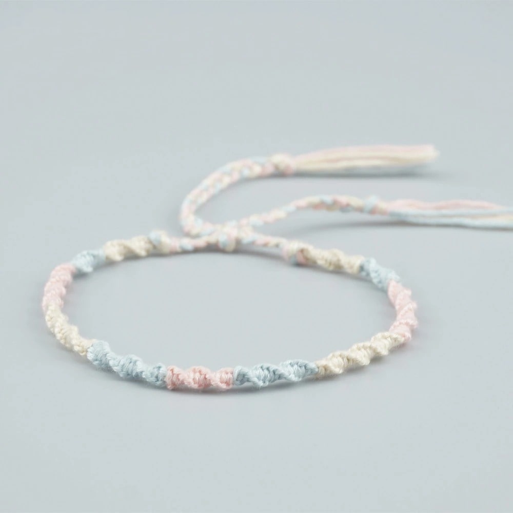 Bracelet Torsadé en Macramé Chic Esprit Macramé