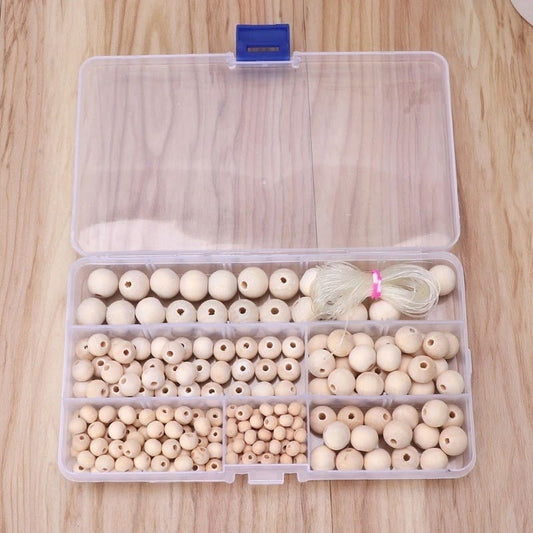 Coffret Créatif de Perles en Bois Macramé Esprit Macramé