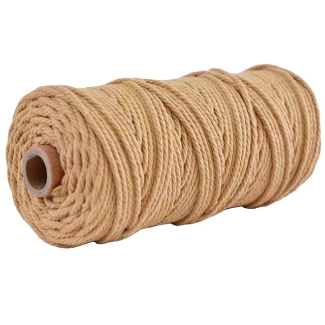 Corde Macramé 2 mm Marron - 100m by Esprit Macramé Esprit Macramé