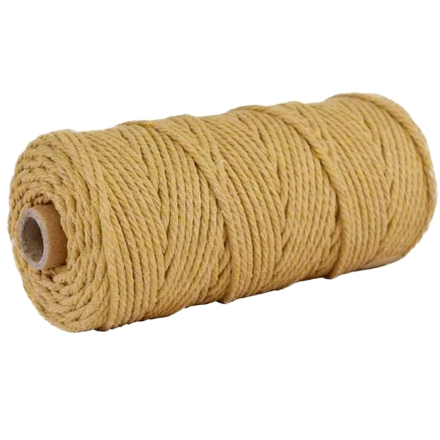 Corde Macramé 2 mm Marron - 100m by Esprit Macramé Esprit Macramé