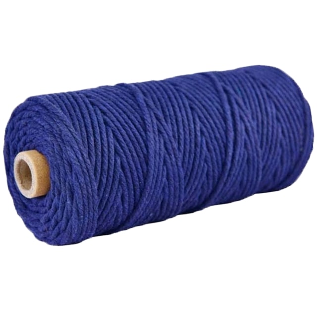Corde Macramé Bleue 2 mm - 100 m Édition Exclusive Esprit Macramé