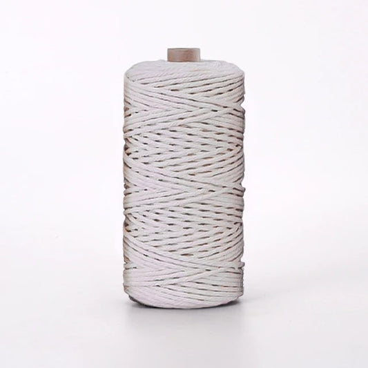 Corde Macramé Luxe 4 mm Beige - 100m Esprit Macramé