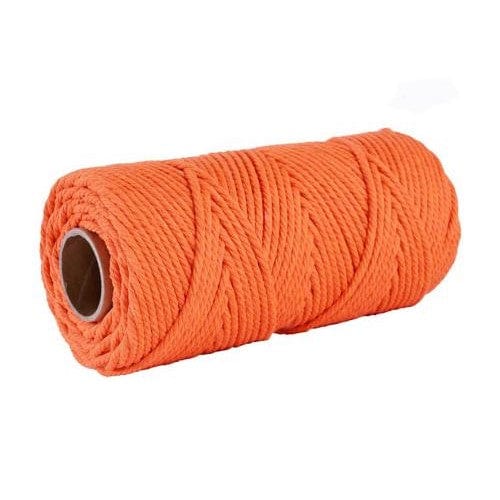 Corde Macramé Orange 2 mm - 100 m de Créativité Esprit Macramé