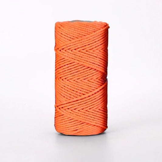 Corde Macramé Orange 2 mm - 100 m de Créativité Esprit Macramé
