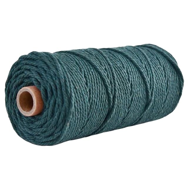 Corde Macramé Verte 2 mm - 100m de Luxe Esprit Macramé