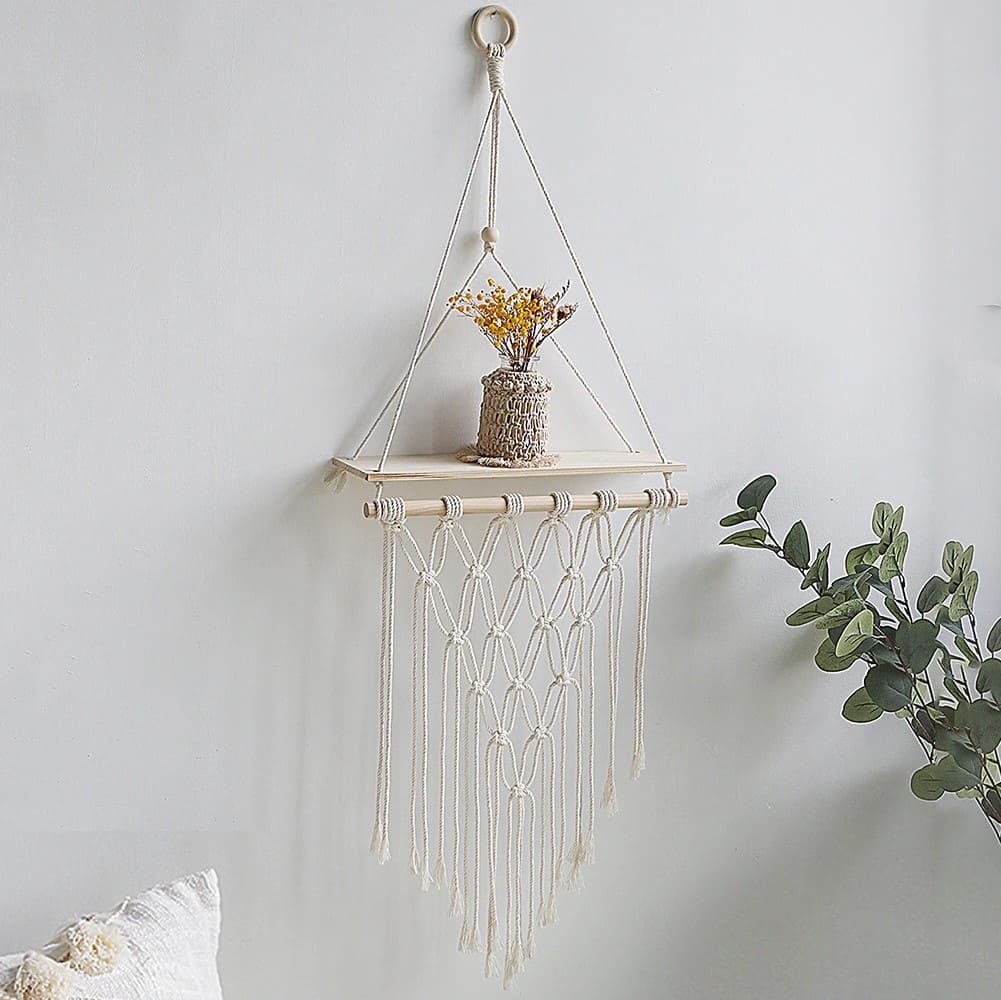Étagère Macramé Nordic Chic Esprit Macramé