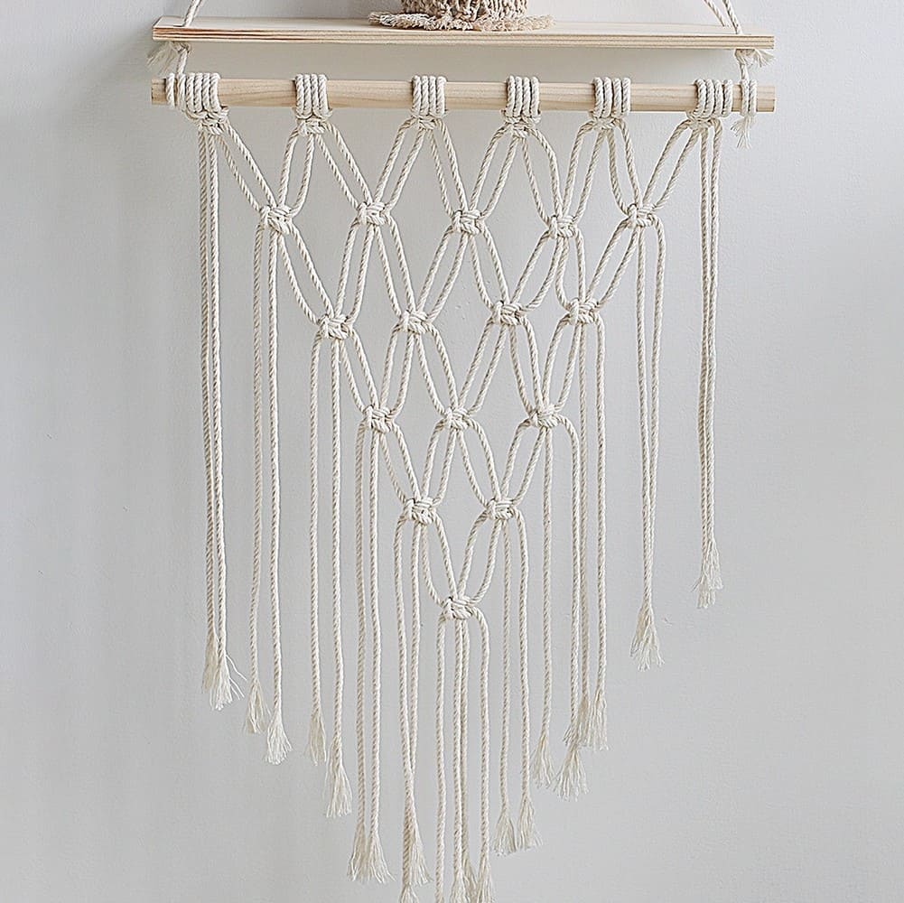Étagère Macramé Nordic Chic Esprit Macramé