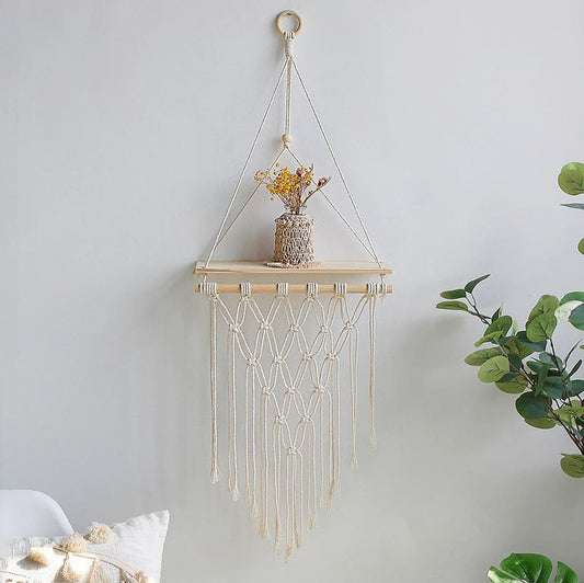 Étagère Macramé Nordic Chic Esprit Macramé
