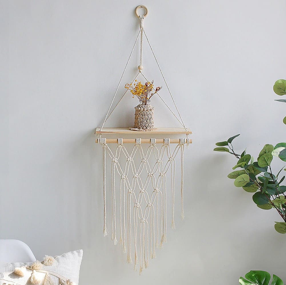 Étagère Macramé Nordic Chic Esprit Macramé