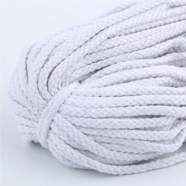 Fil Macramé blanc Premium 5mm - 30m de Créativité Esprit Macramé