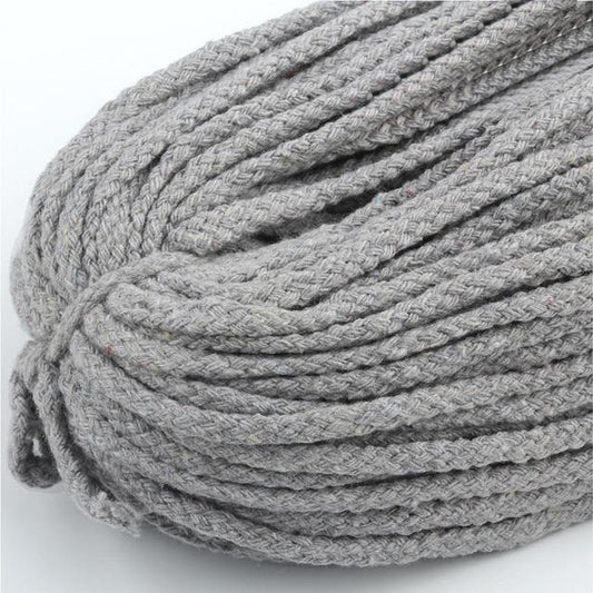 Fil Macramé gris premium 5mm - 30m Esprit Macramé