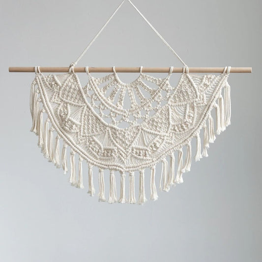 Macramé Chic : Déco Murale Élégante Esprit Macramé