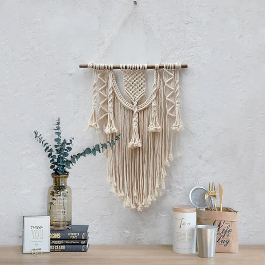 Macramé mural bohème Chic Esprit Macramé