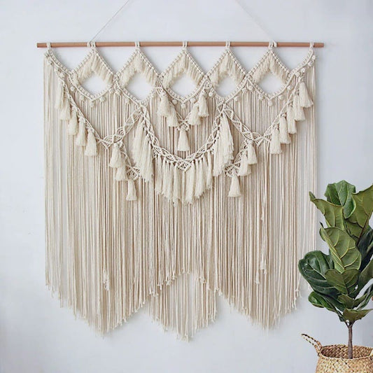 Macramé Mural XXL Exclusif Esprit Macramé