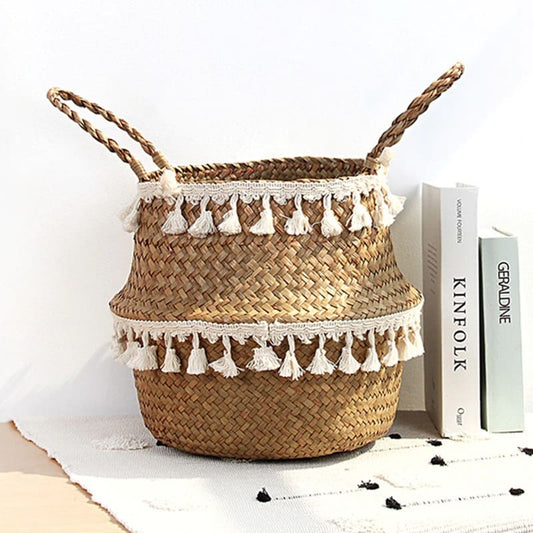 Panier Élégance en Macramé Esprit Macramé