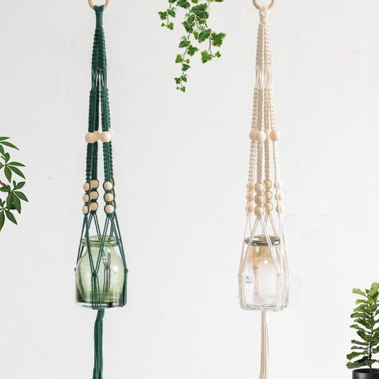 Pot suspendu MacraZen Esprit Macramé