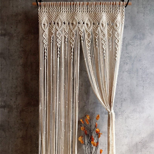 Rideau Bohème en Macramé Chic Esprit Macramé
