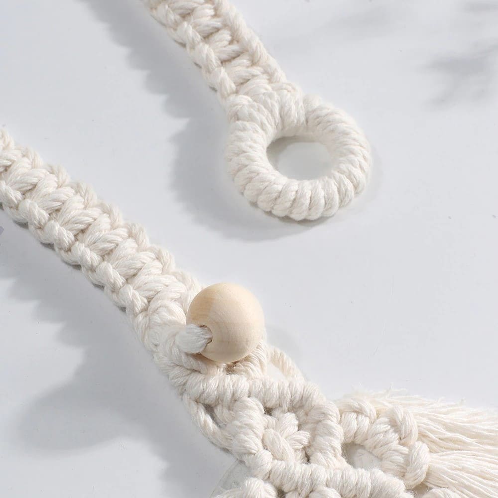 Rideau Feuille Macramé : Élevez Votre Espace Esprit Macramé