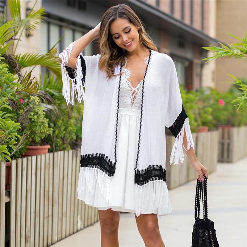 Robe en Macramé Dentelle Chic Esprit Macramé