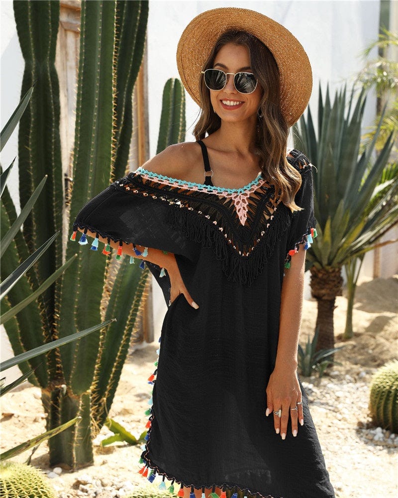 Robe en Macramé Élégance Artisanale Esprit Macramé