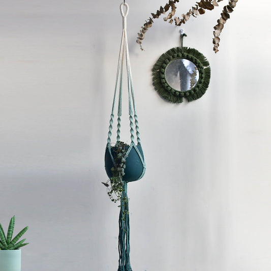Support de plante en Macramé tendance Esprit Macramé