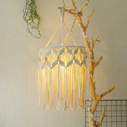 Suspension bohème Macramé Artisanale Esprit Macramé