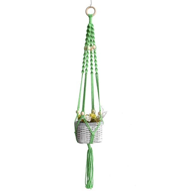 Suspension en Macramé pour plantes élégantes Esprit Macramé