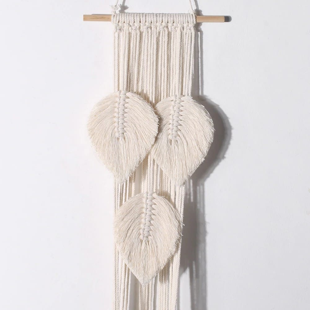 Suspension Macramé Bohème pour Plantes Esprit Macramé