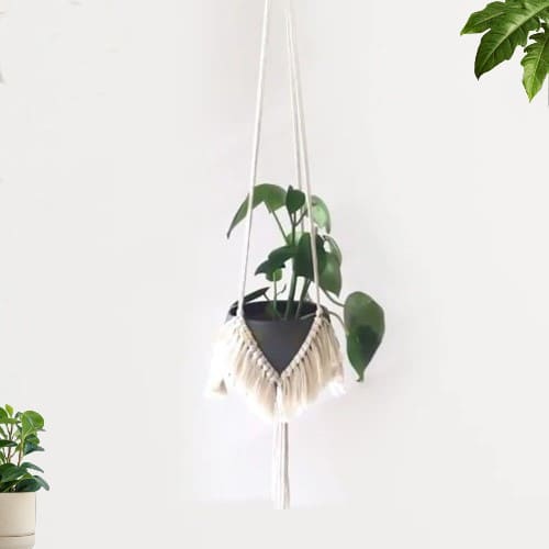Suspension Macramé Boho Chic Esprit Macramé