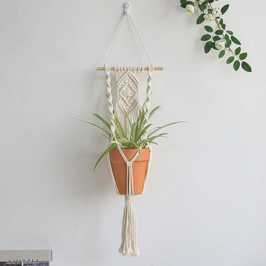 Suspension Macramé Élégance Esprit Macramé
