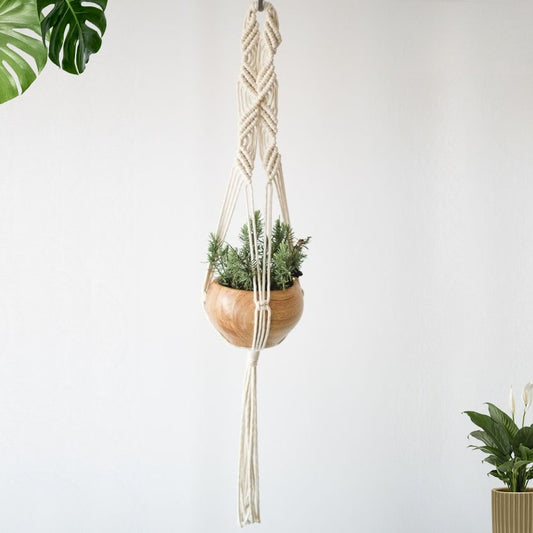 Suspensions en Macramé Élégantes Esprit Macramé