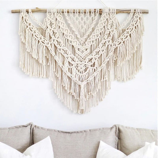Tête de Lit Macramé Élégance Esprit Macramé